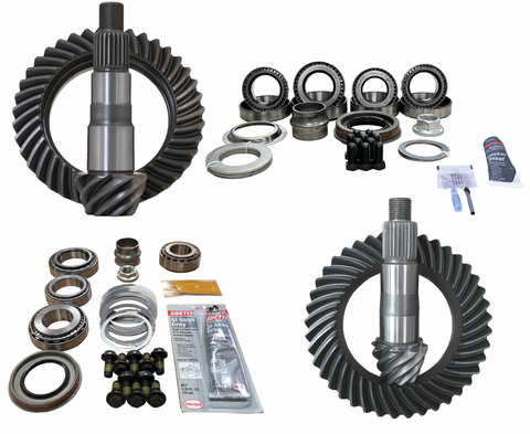 JL Non-Rubicon D44/D30R 4.56 Ratio Gear Package (220MM-186MM) Revolution Gear