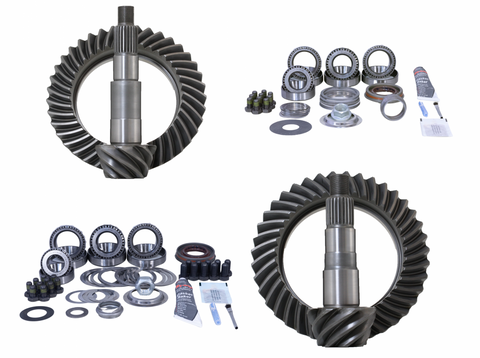 JK Rubicon 4.56 Ratio Gear Package (D44-D44) with Timken Bearings Revolution Gear and Axle