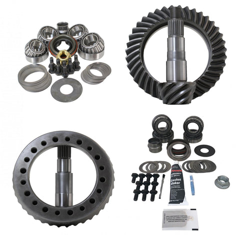 Jeep TJ 1996-02 4.88 Ratio Gear Package (D44Thick-D30) with Koyo Bearings Revolution Gear and Axle